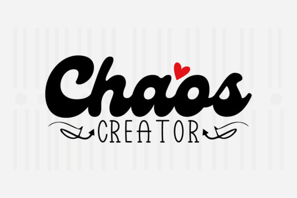 Chaos Creator Mother’s Day SVG: Graphics for Crafts & Branding
