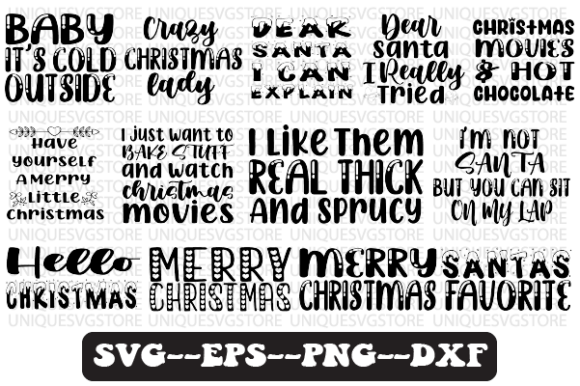 Christmas SVG Design Bundle Vol 5