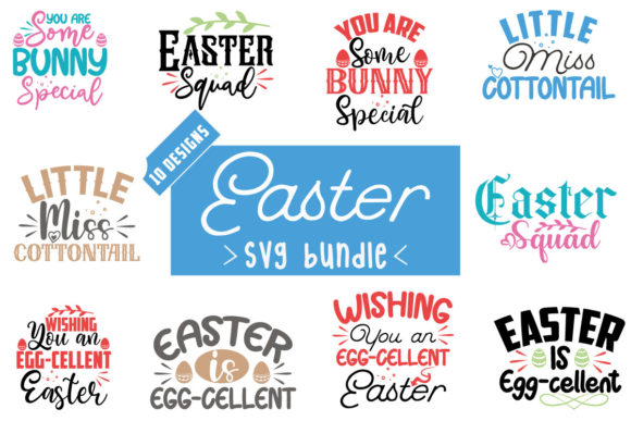 Easter SVG Bundle Vol.15: Graphics for Crafts & Seasonal Branding