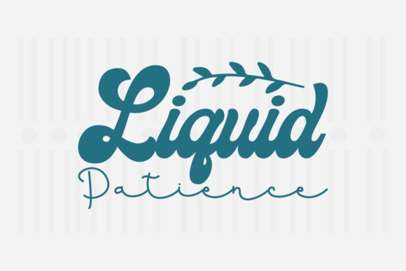 Liquid Patience Mother’s Day SVG: Graphics for Crafts & Heartfelt Branding