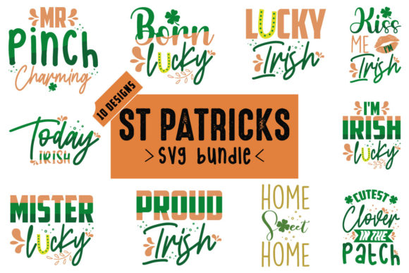 St Patrick’s Day Bundle: Graphics for Crafts